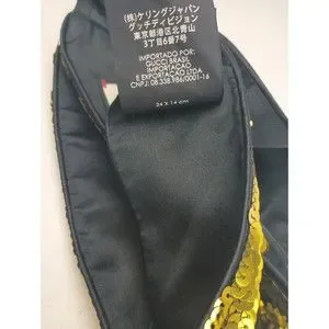Gucci Gold Sequin Twisted Headband 24 x 14 cm Gucci | Accessories | Gucci Gold Sequin Twisted Headband 24  main image 3